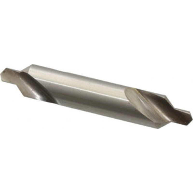 Value Collection #6 82 1/2 Body Diam High Speed Steel Combo Drill & Countersink Bright Finish, 3 OAL, Double End, RH Cut, Plain Edge, 7/32 Drill Point Diam, 7/32 Drill Point Length 1564000060000V0 – 01036060