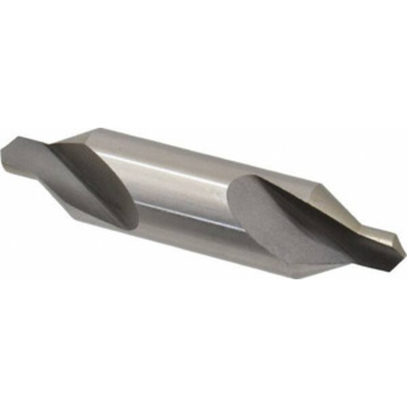 Value Collection #8 60 3/4 Body Diam High Speed Steel Combo Drill & Countersink Bright Finish, 3-1/2 OAL, Double End, RH Cut, Plain Edge, 5/16 Drill Point Diam, 5/16 Drill Point Length 156400008000000 – 01031087