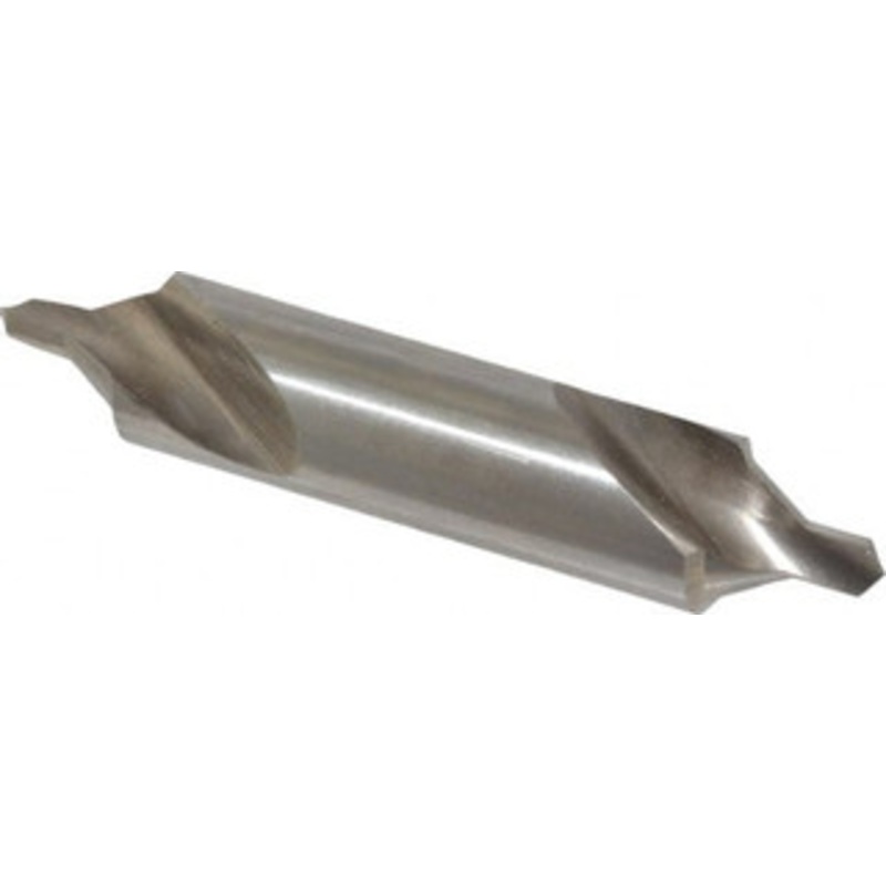 Cleveland Twist Drill #17 60 5/8 Body Diam High Speed Steel Combo Drill & Countersink Bright Finish, 82.55mm OAL, Double End, Right Hand Cut, Bell Edge, 7/32 Drill Point Diam, 7/32 Drill Point Length C46278 – 63769178