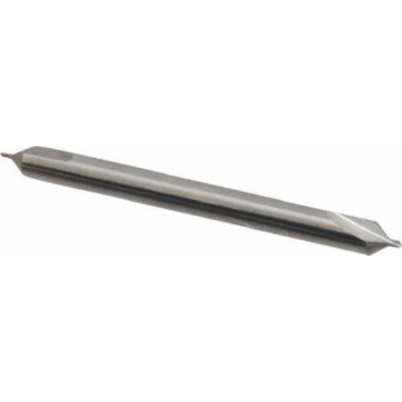 Hertel #0 82 1/8 Body Diam Solid Carbide Combo Drill & Countersink 1-1/2 OAL, Double End, RH Cut, Plain Edge, 1/32 Drill Point Diam, 1/32 Drill Point Length 300-002002 – 74148503