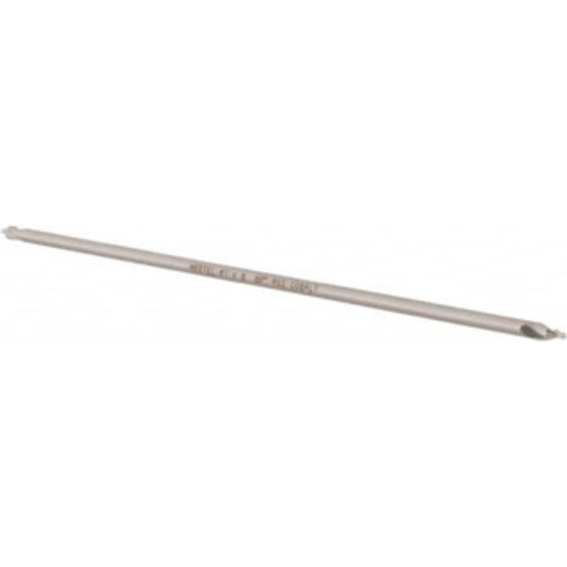 Hertel #1 60 1/8 Body Diam Cobalt Combo Drill & Countersink Bright Finish, 6 OAL, Double End, Plain Edge, 3/64 Drill Point Diam, 3/64 Drill Point Length H-81186010600 – 62788955