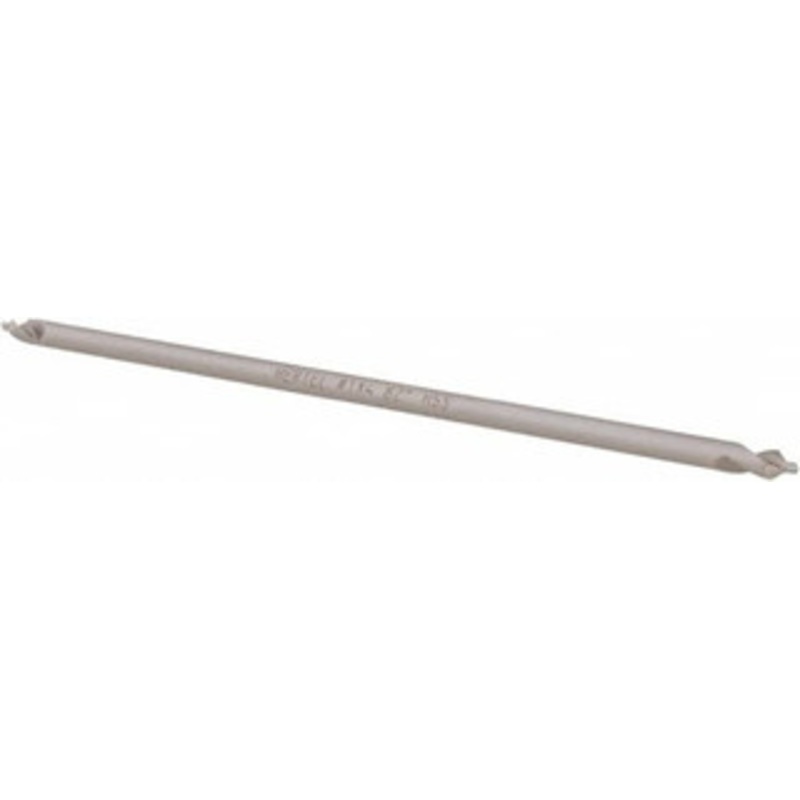 Hertel #1 82 1/8 Body Diam High Speed Steel Combo Drill & Countersink Bright Finish, 4 OAL, Double End, Plain Edge, 3/64 Drill Point Diam, 3/64 Drill Point Length H-81154L01040 – 62789805