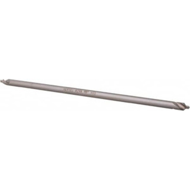 Hertel #2 90 3/16 Body Diam High Speed Steel Combo Drill & Countersink Bright Finish, 6 OAL, Double End, Plain Edge, 5/64 Drill Point Diam, 5/64 Drill Point Length H-81155L02060 – 62789359