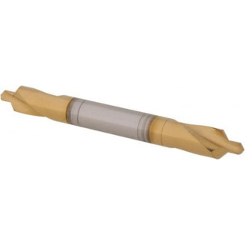 Hertel #2 90 3/16 Body Diam High Speed Steel Combo Drill & Countersink TiN Finish, 1-7/8 OAL, Double End, Plain Edge, 5/64 Drill Point Diam, 5/64 Drill Point Length 10290-TIN-HRT – 62789995