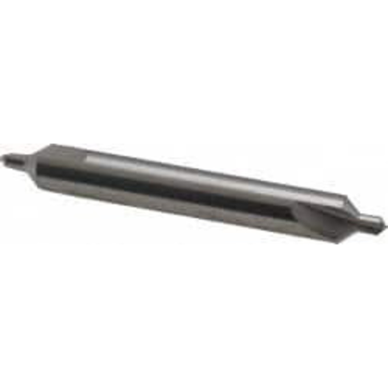 Hertel #3 82 1/4 Body Diam Solid Carbide Combo Drill & Countersink 2 OAL, Double End, RH Cut, Plain Edge, 7/64 Drill Point Diam, 7/64 Drill Point Length 300-002005 – 74148420