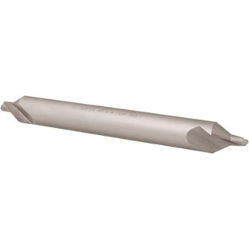 Hertel #7 60 5/8 Body Diam High Speed Steel Combo Drill & Countersink Bright Finish, 6 OAL, Double End, Plain Edge, 1/4 Drill Point Diam, 1/4 Drill Point Length H-81185070600 – 62788989