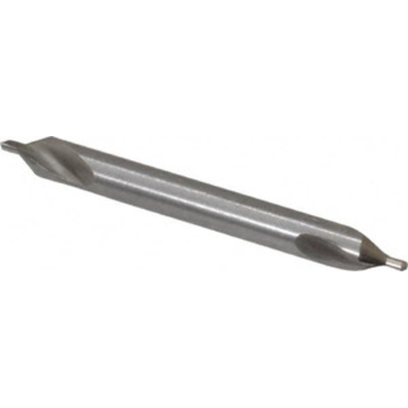Precision Twist Drill #1 60 1/8 Body Diam High Speed Steel Combo Drill & Countersink Bright Finish, 1-1/4 OAL, Double End, RH Cut, Plain Edge, 3/64 Drill Point Diam, 3/64 Drill Point Length 097601 – 78581964