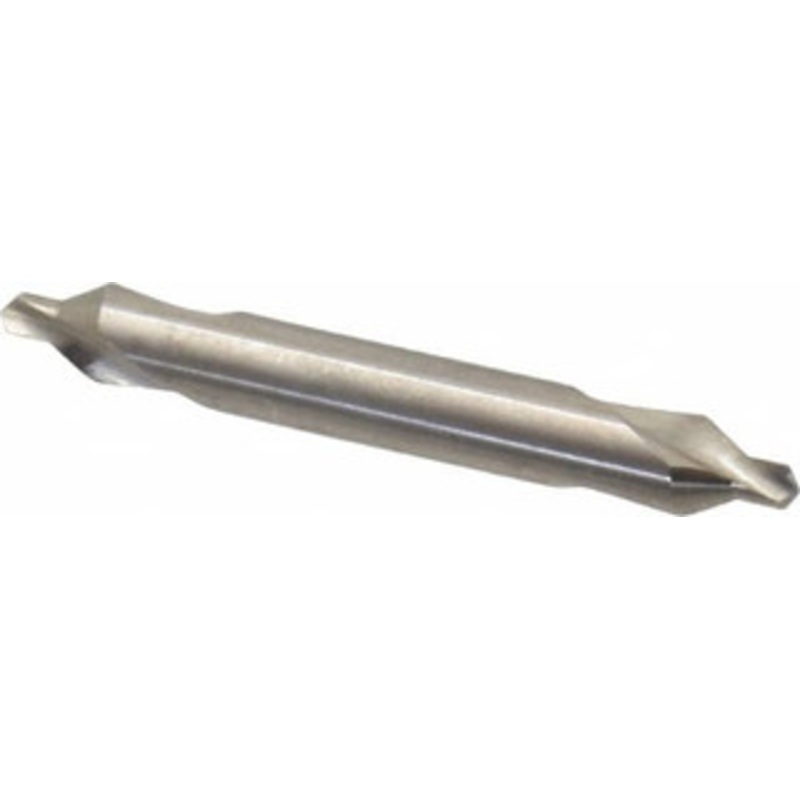 Precision Twist Drill #3 60 1/4 Body Diam High Speed Steel Combo Drill & Countersink Bright Finish, 2 OAL, Double End, RH Cut, Plain Edge, 7/64 Drill Point Diam, 7/64 Drill Point Length 097603 – 78581980