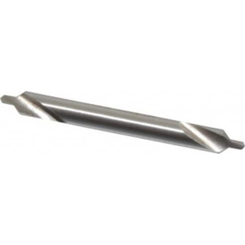 Value Collection #1 90 1/8 Body Diam High Speed Steel Combo Drill & Countersink Bright Finish, 1-1/4 OAL, Double End, RH Cut, Plain Edge, 3/64 Drill Point Diam, 3/64 Drill Point Length 1564000010000X0 – 01037019