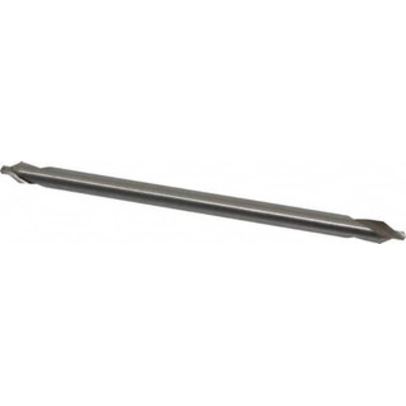 Value Collection #4 60 5/16 Body Diam High Speed Steel Combo Drill & Countersink Bright Finish, 6 OAL, Double End, RH Cut, Plain Edge, 1/8 Drill Point Diam, 1/8 Drill Point Length 156400004000006 – 01044460