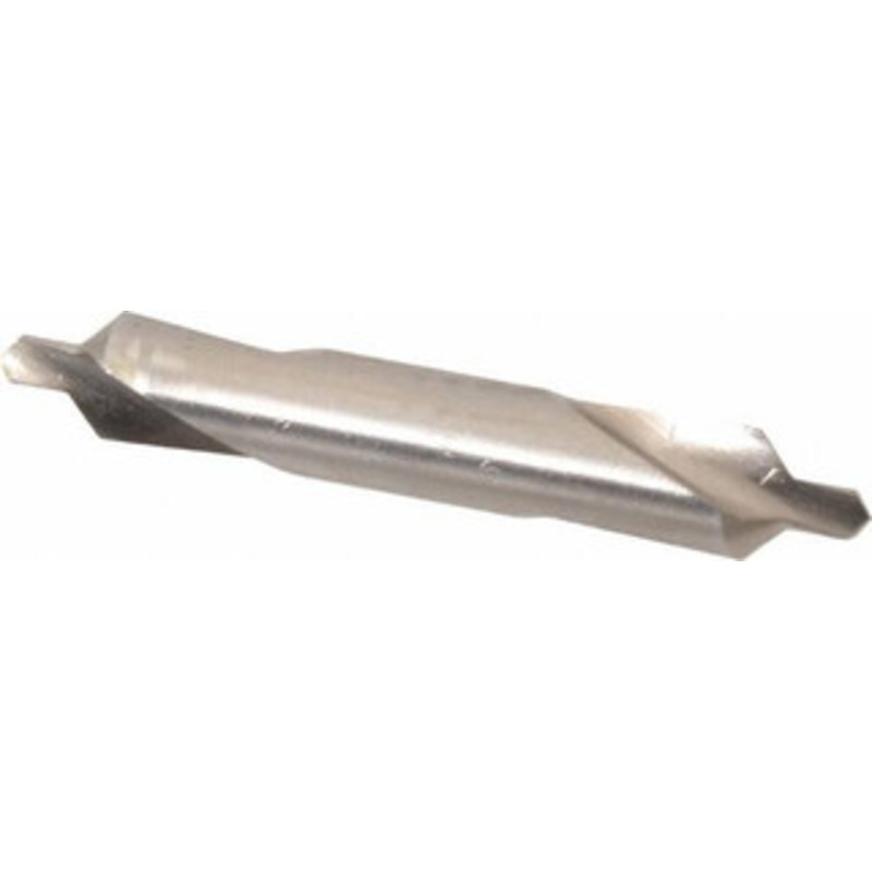 Value Collection #4 90 5/16 Body Diam Cobalt Combo Drill & Countersink Bright Finish, 2-1/8 OAL, Double End, RH Cut, Plain Edge, 1/8 Drill Point Diam, 1/8 Drill Point Length BC11P0004 – 01048040