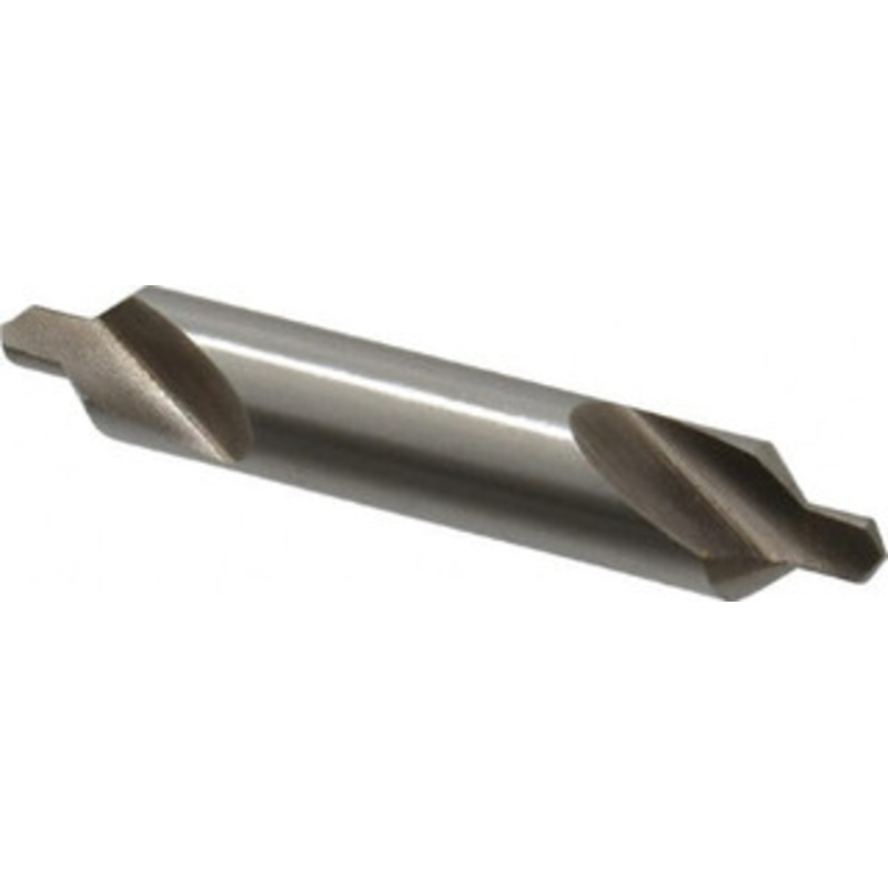 Value Collection #5 82 7/16 Body Diam High Speed Steel Combo Drill & Countersink Bright Finish, 2-3/4 OAL, Double End, RH Cut, Plain Edge, 3/16 Drill Point Diam, 3/16 Drill Point Length 1564000050000V0 – 01036052