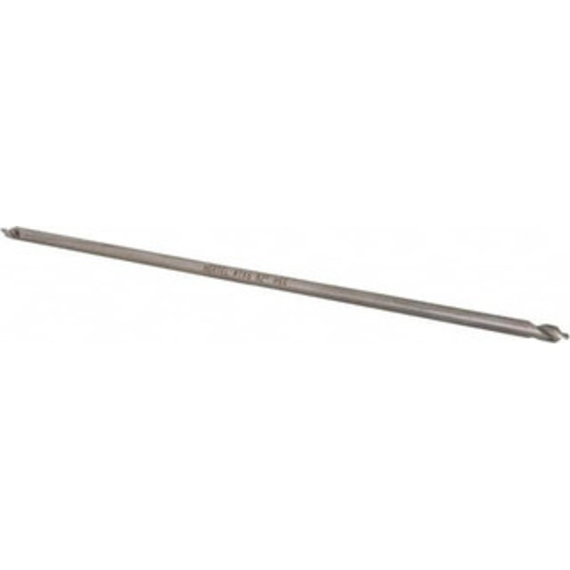 Hertel #1 82 1/8 Body Diam High Speed Steel Combo Drill & Countersink Bright Finish, 6 OAL, Double End, Plain Edge, 3/64 Drill Point Diam, 3/64 Drill Point Length H-81154L01060 – 62790118