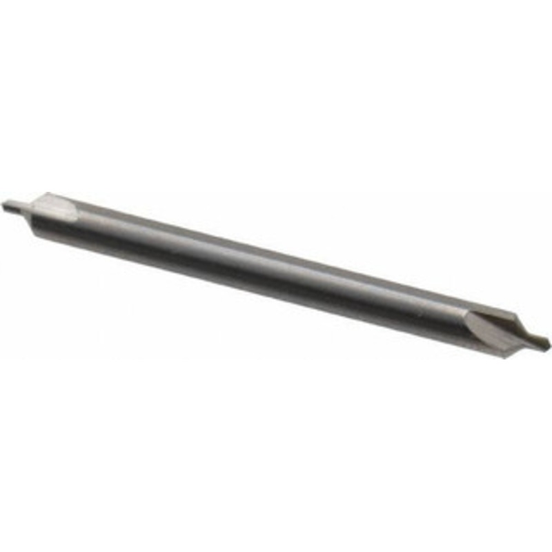 Hertel #1 90 1/8 Body Diam Solid Carbide Combo Drill & Countersink 1-1/2 OAL, Double End, RH Cut, Plain Edge, 3/64 Drill Point Diam, 3/64 Drill Point Length 300-003003 – 74148396