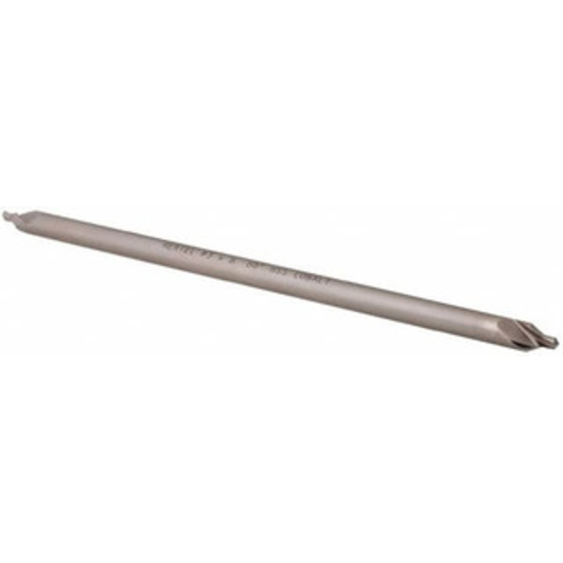 Hertel #3 60 1/4 Body Diam Cobalt Combo Drill & Countersink Bright Finish, 6 OAL, Double End, Plain Edge, 7/64 Drill Point Diam, 7/64 Drill Point Length H-81186030600 – 62790225