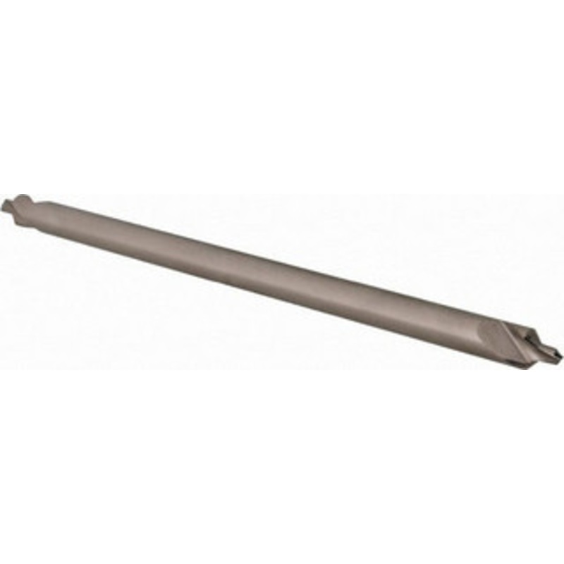Hertel #3 90 1/4 Body Diam High Speed Steel Combo Drill & Countersink Bright Finish, 5 OAL, Double End, Plain Edge, 7/64 Drill Point Diam, 7/64 Drill Point Length H-81155L03050 – 62790316