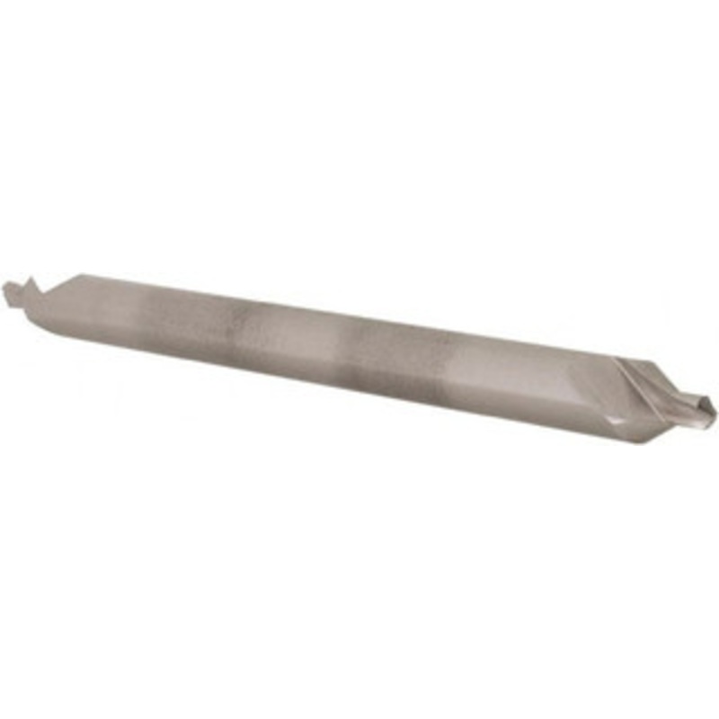 Hertel #5 60 7/16 Body Diam Cobalt Combo Drill & Countersink Bright Finish, 6 OAL, Double End, Plain Edge, 3/16 Drill Point Diam, 3/16 Drill Point Length H-81186050600 – 62788849