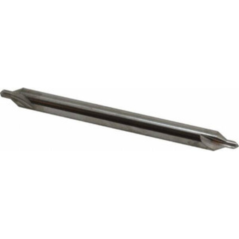 Hertel #6 60 1/2 Body Diam Solid Carbide Combo Drill & Countersink Bright Finish, 6 OAL, Double End, RH Cut, Plain Edge, 7/32 Drill Point Diam, 7/32 Drill Point Length 300-005006 – 83245464