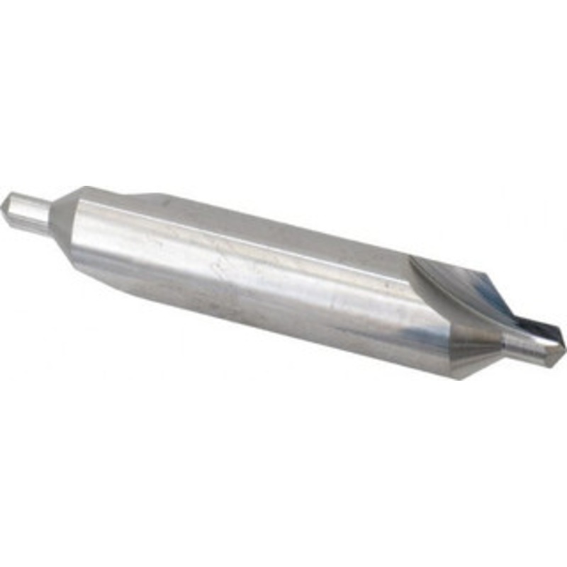 Hertel #7 82 5/8 Body Diam Solid Carbide Combo Drill & Countersink Bright Finish, 3-1/4 OAL, Double End, RH Cut, Plain Edge, 1/4 Drill Point Diam, 1/4 Drill Point Length 300-002009 – 59360578