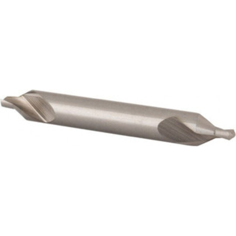 Precision Twist Drill #3 60 1/4 Body Diam Cobalt Combo Drill & Countersink Bright Finish, 2 OAL, Double End, RH Cut, Plain Edge, 0.025 Drill Point Diam, 7/64 Drill Point Length 0241882 – 80148471