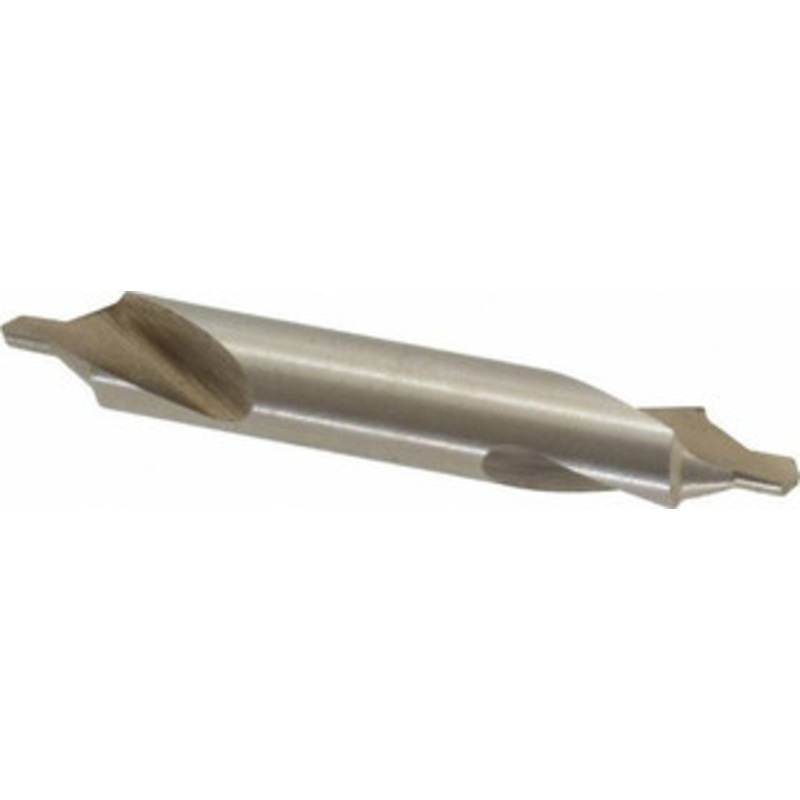Value Collection #14 60 5/16 Body Diam High Speed Steel Combo Drill & Countersink Bright Finish, 2-1/8 OAL, Double End, RH Cut, Bell Edge, 7/64 Drill Point Diam, 7/64 Drill Point Length 157400014000000 – 01040146