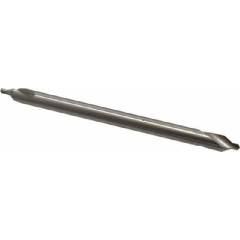 Value Collection #4 60 5/16 Body Diam High Speed Steel Combo Drill & Countersink Bright Finish, 5 OAL, Double End, RH Cut, Plain Edge, 1/8 Drill Point Diam, 1/8 Drill Point Length 156400004000005 – 01044452