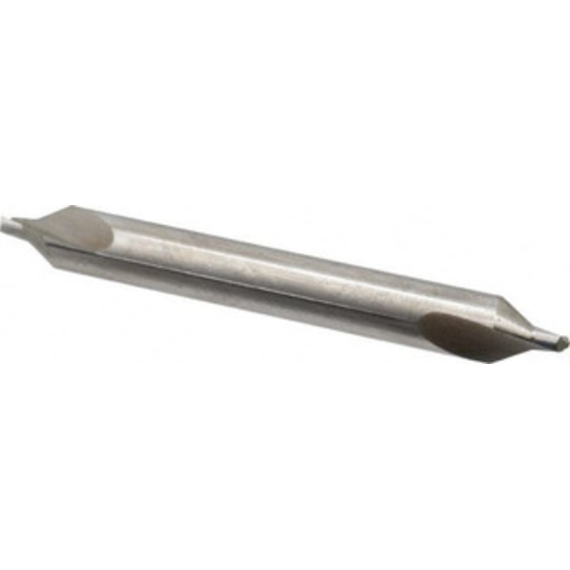 Value Collection #5 60 7/16 Body Diam High Speed Steel Combo Drill & Countersink Bright Finish, 4 OAL, Double End, RH Cut, Plain Edge, 3/16 Drill Point Diam, 3/16 Drill Point Length 63324479 – 63324479