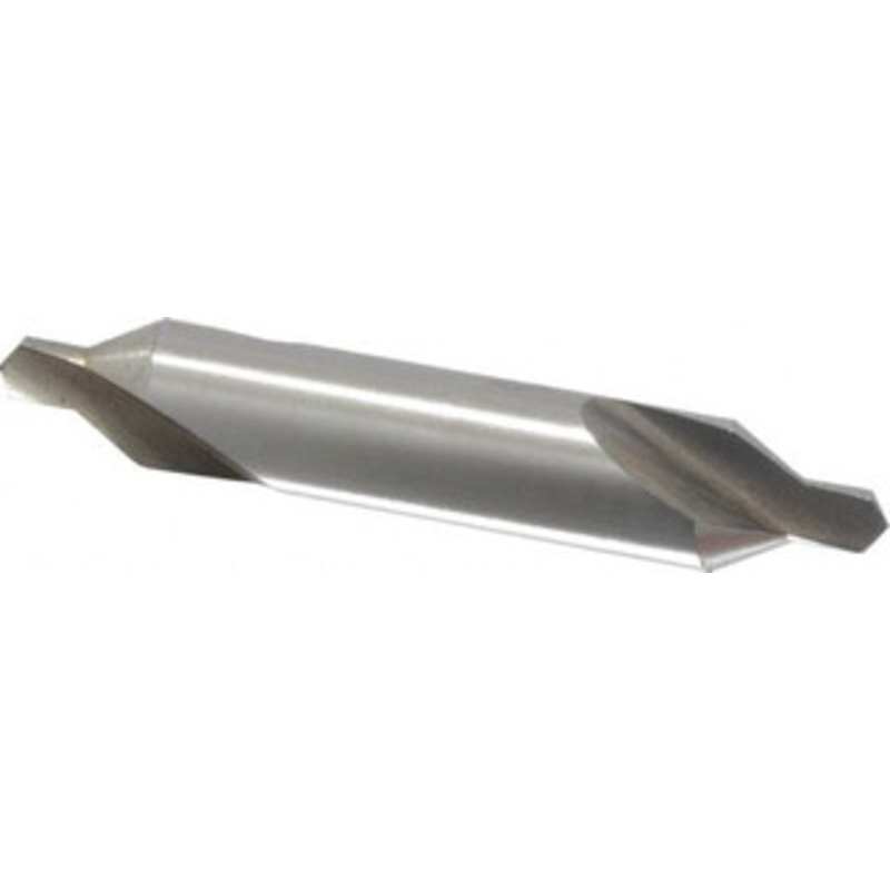 Value Collection #6 60 1/2 Body Diam High Speed Steel Combo Drill & Countersink Bright Finish, 3 OAL, Double End, RH Cut, Plain Edge, 7/32 Drill Point Diam, 7/32 Drill Point Length 156400006000000 – 01031061