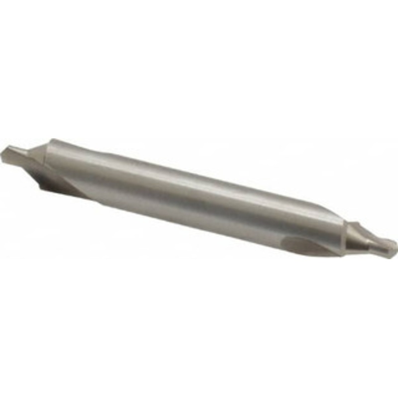 Cleveland Twist Drill #13 60 6.35mm Body Diam High Speed Steel Combo Drill & Countersink Bright Finish, 50.8mm OAL, Double End, Right Hand Cut, Bell Edge, 3/32 Drill Point Diam, 3/32 Drill Point Length C46274 – 63769137