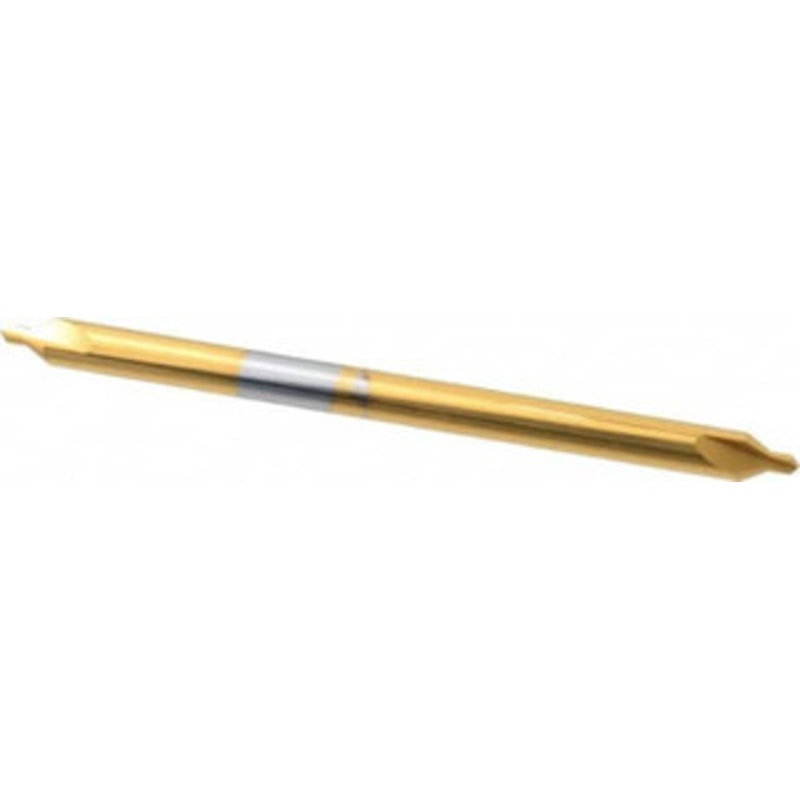Hertel #3 60 1/4 Body Diam Solid Carbide Combo Drill & Countersink TiN Finish, 4 OAL, Double End, RH Cut, Plain Edge, 7/64 Drill Point Diam, 7/64 Drill Point Length 300-005503 – 83245514
