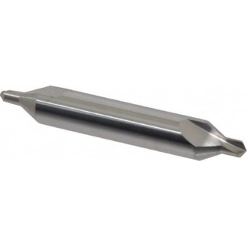 Hertel #5 60 7/16 Body Diam Solid Carbide Combo Drill & Countersink 3 OAL, Double End, RH Cut, Plain Edge, 3/16 Drill Point Diam, 3/16 Drill Point Length 300-001007 – 74148560