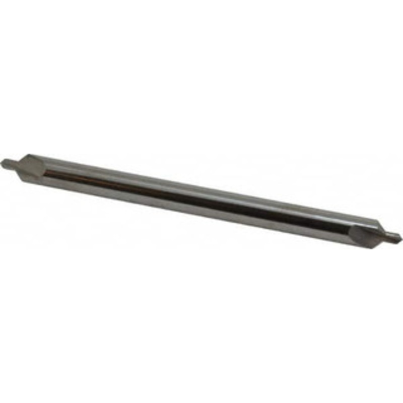 Hertel #5 90 7/16 Body Diam Solid Carbide Combo Drill & Countersink Bright Finish, 6 OAL, Double End, RH Cut, Plain Edge, 3/16 Drill Point Diam, 3/16 Drill Point Length 300-007005 – 83245696