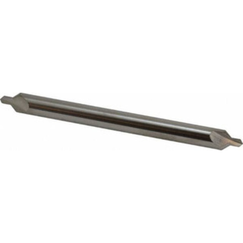 Hertel #6 82 1/2 Body Diam Solid Carbide Combo Drill & Countersink Bright Finish, 6 OAL, Double End, RH Cut, Plain Edge, 7/32 Drill Point Diam, 7/32 Drill Point Length 300-006006 – 83245621