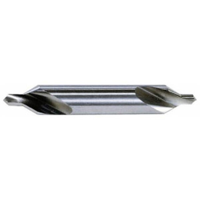 Hertel #8 60 3/4 Body Diam Solid Carbide Combo Drill & Countersink 3-1/2 OAL, Double End, RH Cut, Plain Edge, 5/16 Drill Point Diam, 5/16 Drill Point Length 300-001010 – 74148594