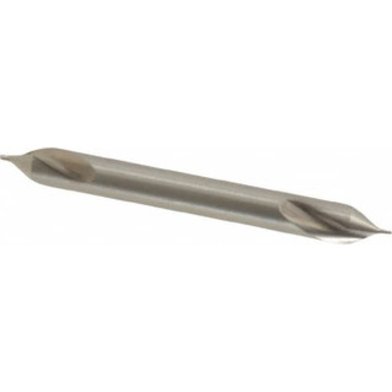 Precision Twist Drill #000 60 1/8 Body Diam High Speed Steel Combo Drill & Countersink Bright Finish, 1-1/4 OAL, Double End, RH Cut, Plain Edge, 0.02 Drill Point Diam, 1/32 Drill Point Length 097630 – 78582152
