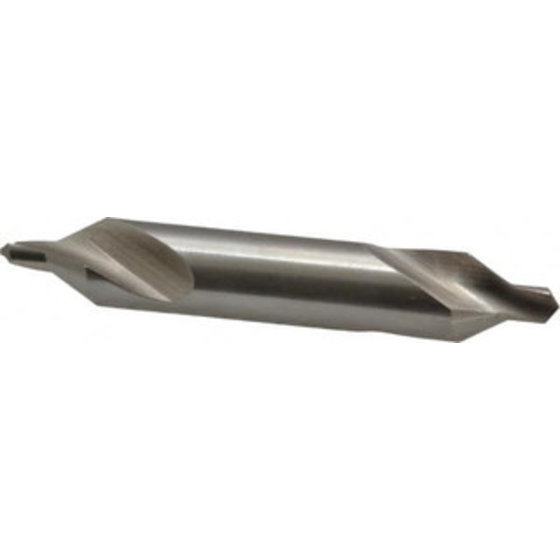Precision Twist Drill #5 60 7/16 Body Diam High Speed Steel Combo Drill & Countersink Bright Finish, 2-3/4 OAL, Double End, RH Cut, Plain Edge, 3/16 Drill Point Diam, 3/16 Drill Point Length 097605 – 78582004