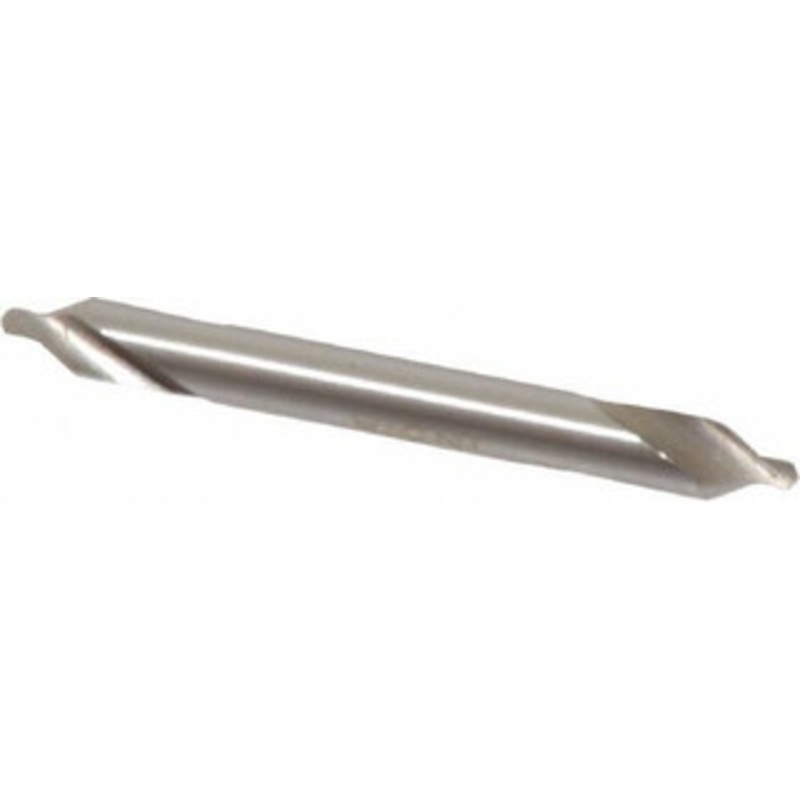 Value Collection #1 60 1/8 Body Diam Cobalt Combo Drill & Countersink Bright Finish, 1-1/4 OAL, Double End, RH Cut, Plain Edge, 3/64 Drill Point Diam, 3/64 Drill Point Length 456400001000000 – 01045012